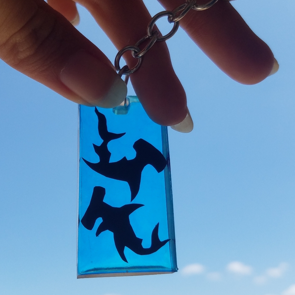 Hammerhead Sharks Keychain #2